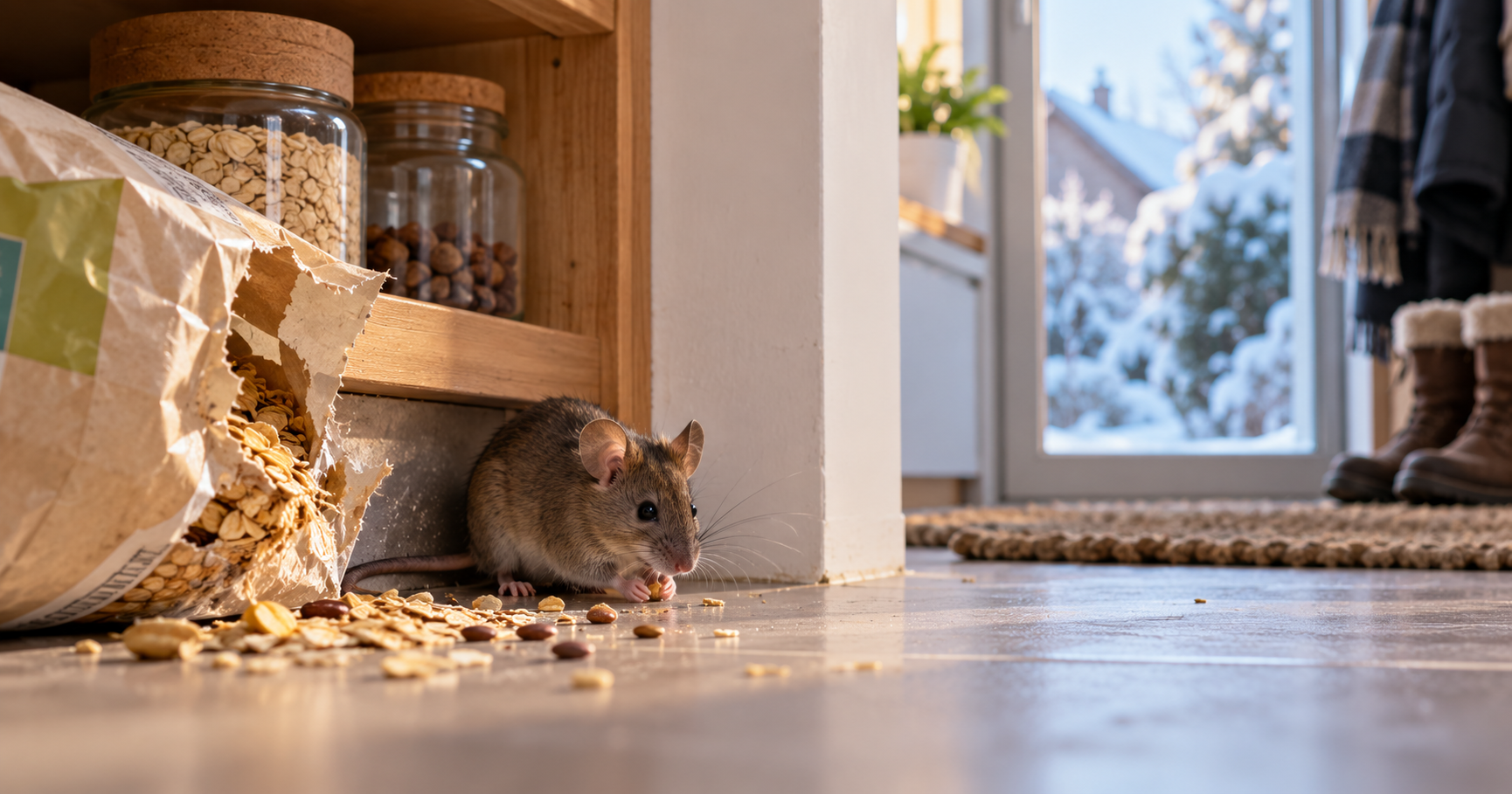 Souris dans la maison : les signes qui doivent vous alerter avant l’hiver