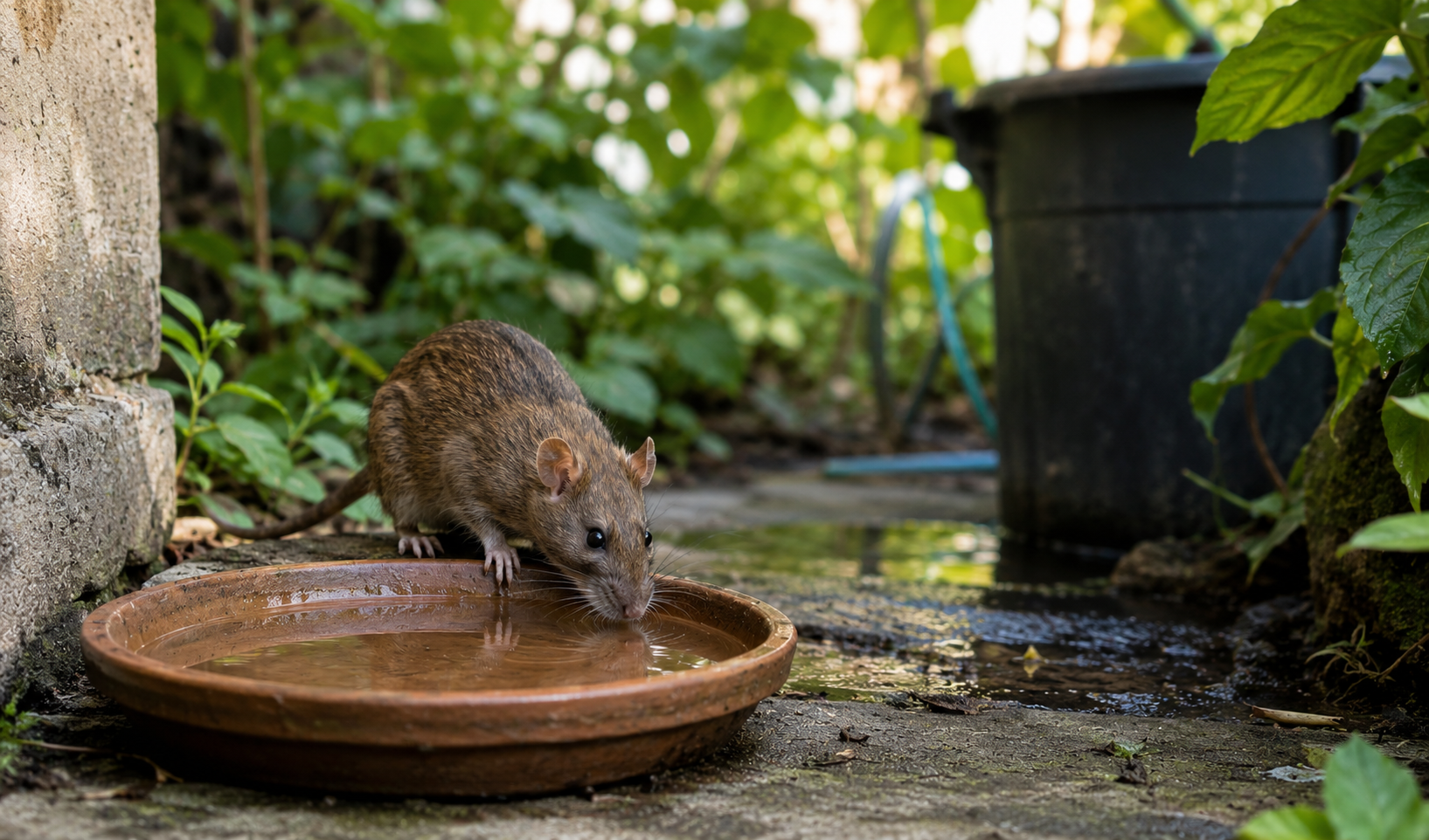 Pourquoi les rats cherchent davantage d’eau pendant les périodes de canicule ?