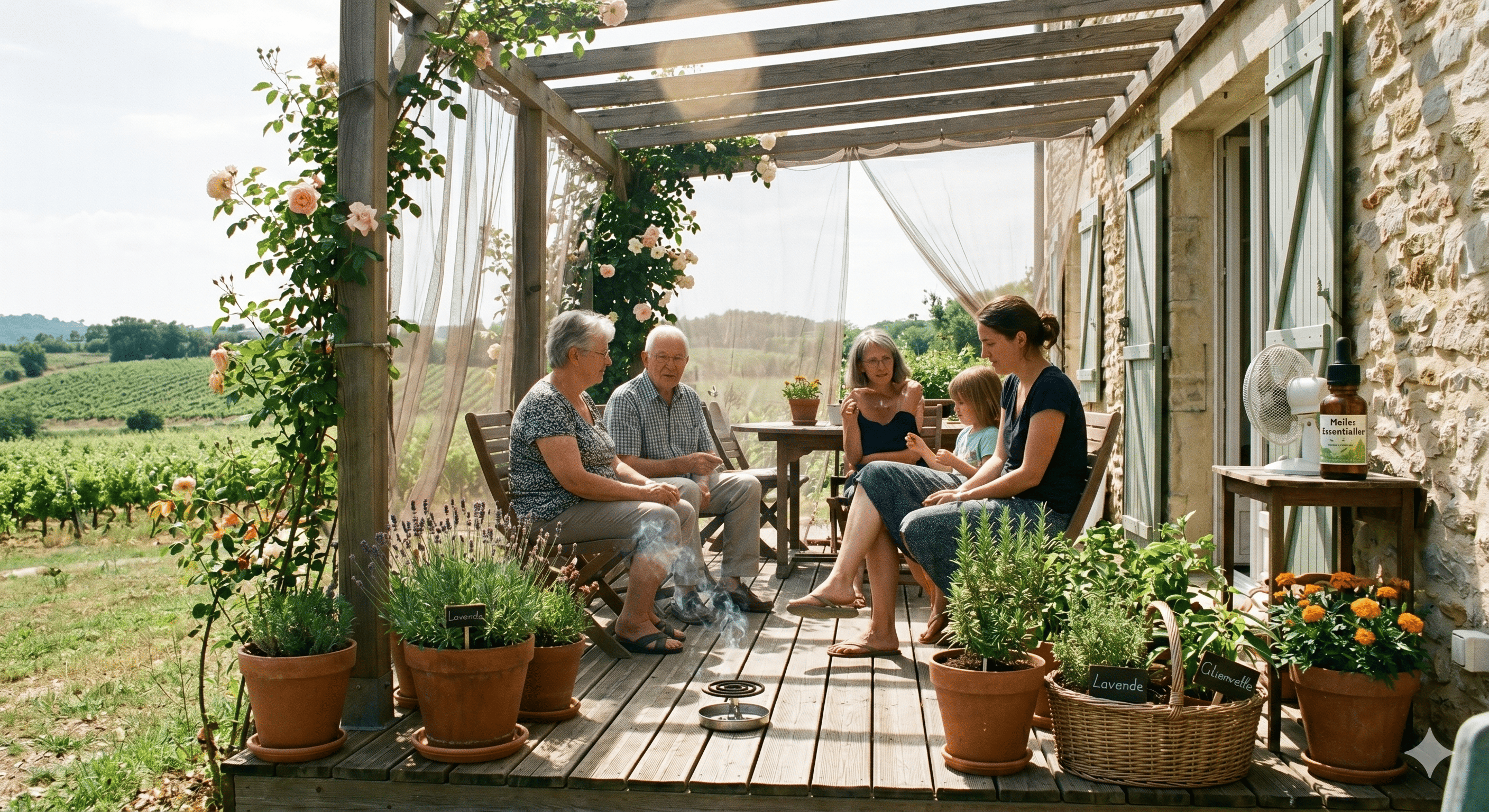 Comment protéger sa terrasse des insectes avant l'été ?