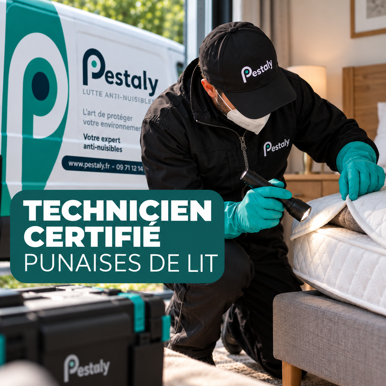 Technicien Certifié Punaises de lit  