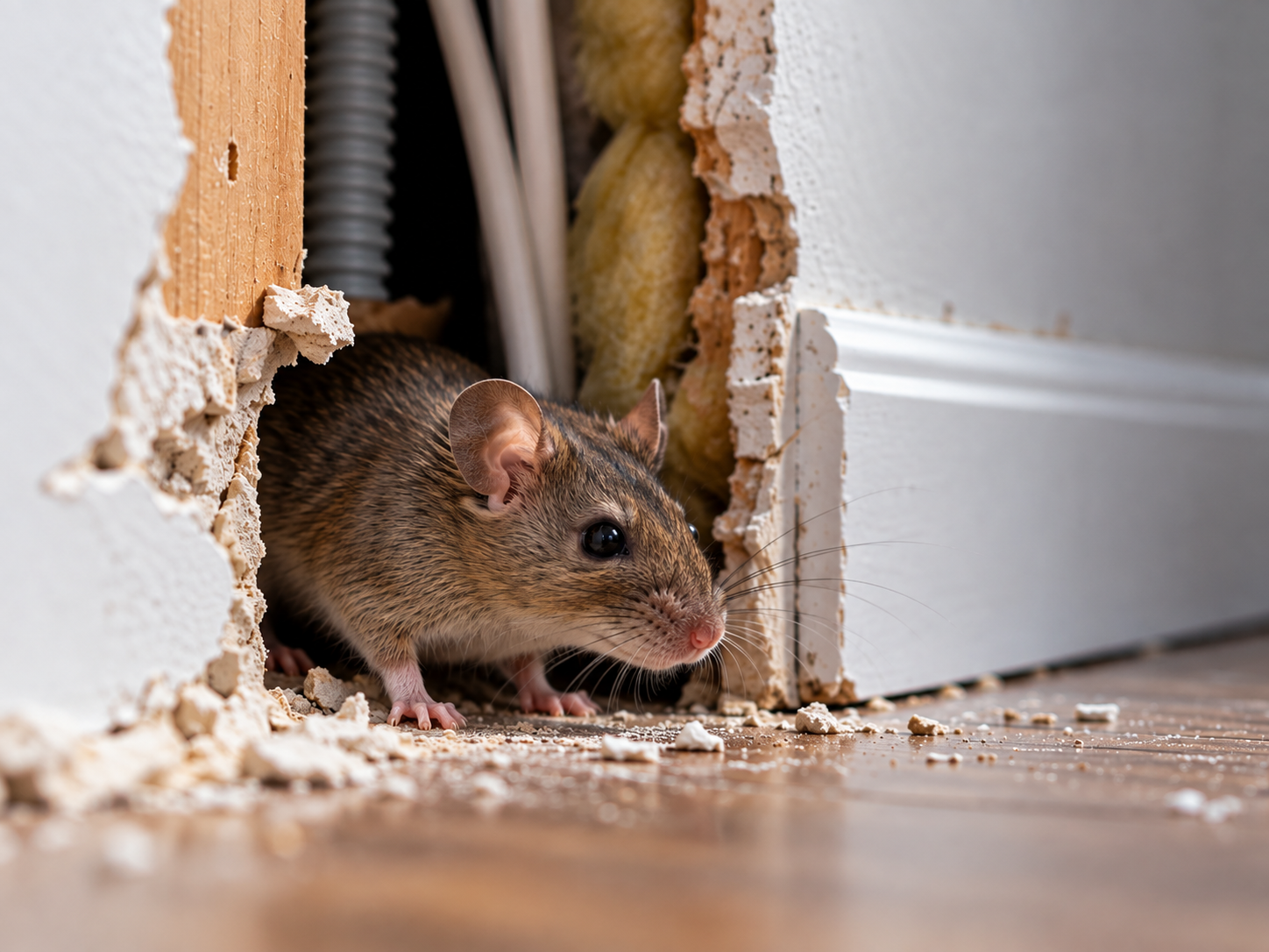 Comment savoir si un rat ou une souris se cache dans vos murs ?